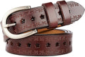 Women's Hollow Flower Leather Belt | Adjustable Waist Belt